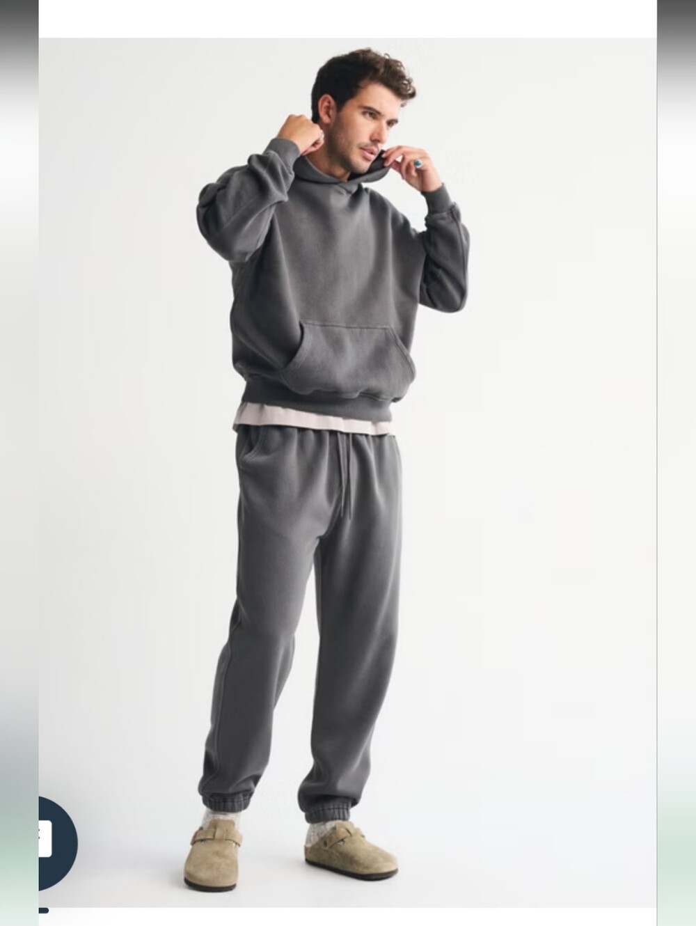 NWT Abercrombie & Fitch Men's Essential Cinched Sweatpant Medium
